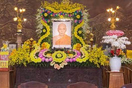 Di ảnh Trưởng lão Hòa thượng Giác Phúc