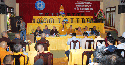 Daklak: Có hơn 400 đại biểu thuộc 15 tỉnh, thành tham dự hội thảo ngành Hướng dẫn Phật tử