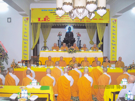 TP.HCM: Lớp Sơ cấp Phật học Q.Tân Bình tổ chức lễ tốt nghiệp khóa XIII