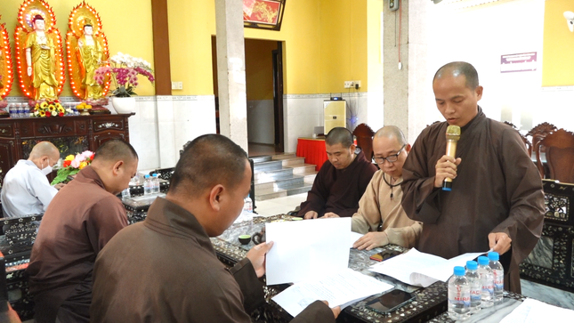 Trà Vinh: Ban Thường trực Ban Trị sự Phật giáo tỉnh họp triển khai công tác Phật sự  ảnh 2