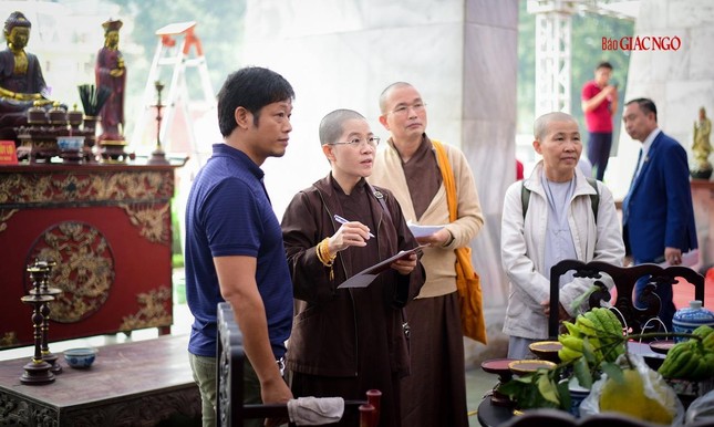 Tất bật công tác chuẩn bị Đại hội Phật giáo toàn quốc lần thứ IX tại Hà Nội ảnh 3