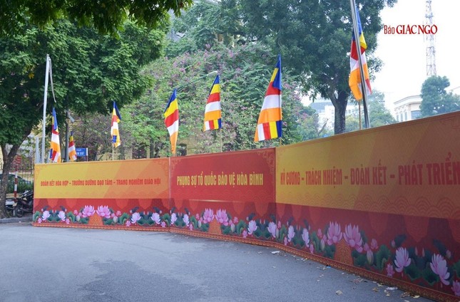 Tất bật công tác chuẩn bị Đại hội Phật giáo toàn quốc lần thứ IX tại Hà Nội ảnh 8