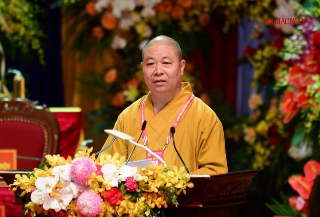 Thông qua Hiến chương sửa đổi lần thứ 7 tại Đại hội đại biểu Phật giáo toàn quốc lần thứ IX  ảnh 12