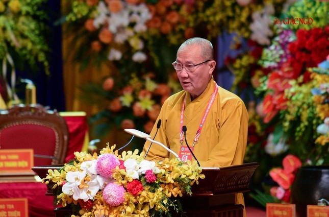 Thông qua Hiến chương sửa đổi lần thứ 7 tại Đại hội đại biểu Phật giáo toàn quốc lần thứ IX  ảnh 14