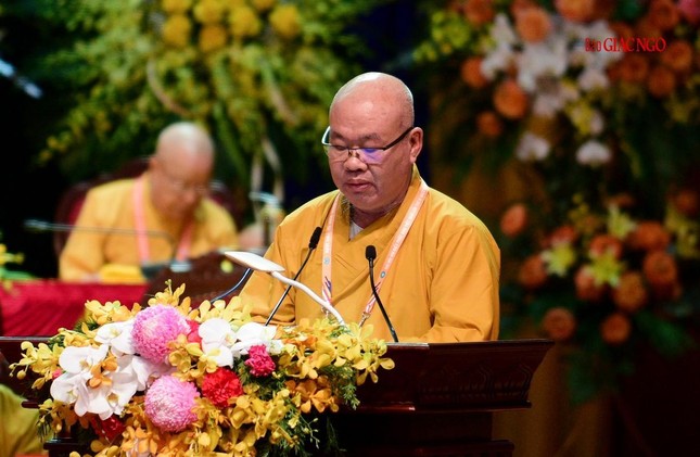 Thông qua Hiến chương sửa đổi lần thứ 7 tại Đại hội đại biểu Phật giáo toàn quốc lần thứ IX  ảnh 15