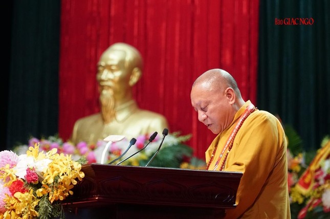Thông qua Hiến chương sửa đổi lần thứ 7 tại Đại hội đại biểu Phật giáo toàn quốc lần thứ IX  ảnh 3