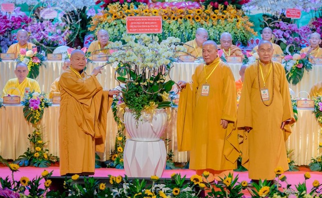 Bà Rịa - Vũng Tàu: Hòa thượng Thích Huệ Trí được suy cử Trưởng ban Trị sự tỉnh nhiệm kỳ 2022-2027 ảnh 2