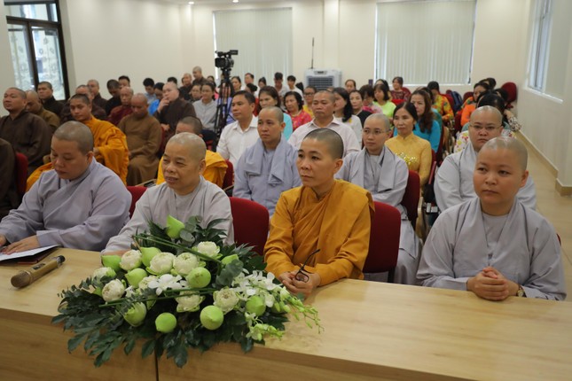 Họp mặt truyền thông Phật giáo TP.HCM hướng về Đại hội đại biểu Phật giáo toàn quốc ảnh 24