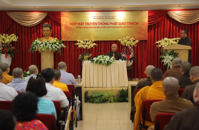 Họp mặt truyền thông Phật giáo TP.HCM hướng về Đại hội đại biểu Phật giáo toàn quốc ảnh 5