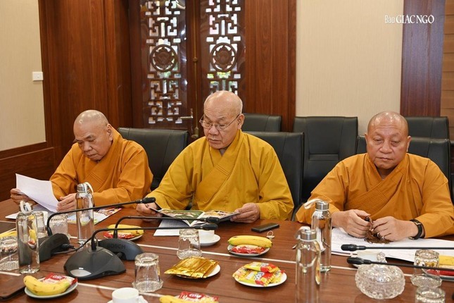 Phiên họp cuối cùng của Ban chỉ đạo Đại hội đại biểu Phật giáo toàn quốc lần thứ IX ảnh 2