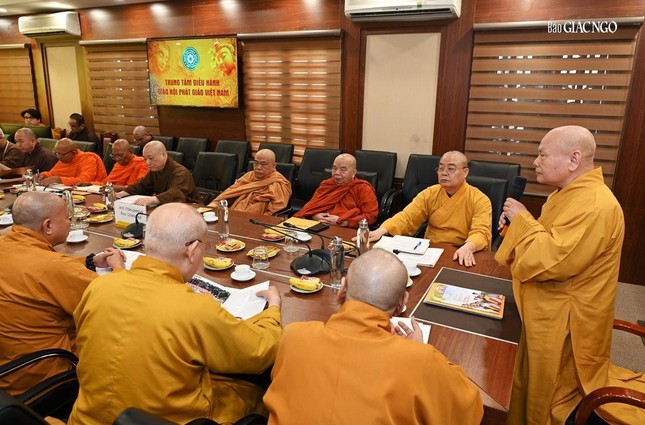 Phiên họp cuối cùng của Ban Chỉ đạo Đại hội đại biểu Phật giáo toàn quốc lần thứ IX ảnh 5