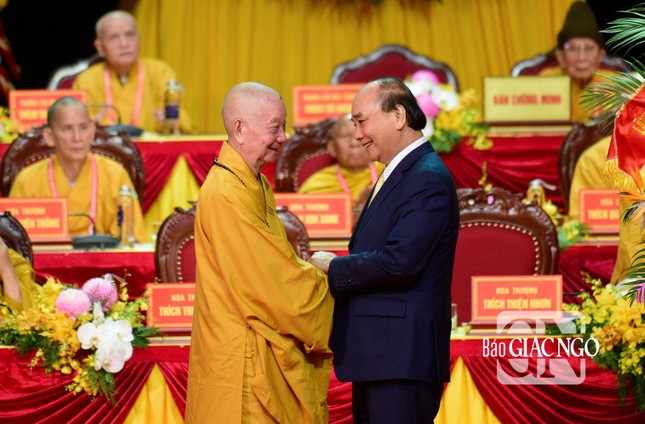 Trọng thể khai mạc Đại hội đại biểu Phật giáo toàn quốc lần thứ IX, nhiệm kỳ 2022-2027 ảnh 7