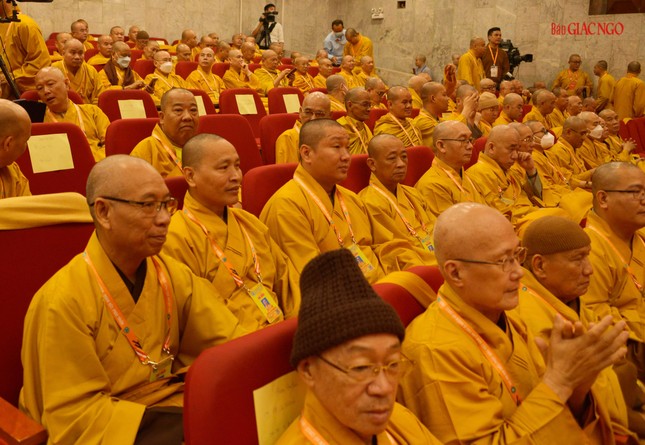 Trọng thể khai mạc Đại hội đại biểu Phật giáo toàn quốc lần thứ IX, nhiệm kỳ 2022-2027 ảnh 52