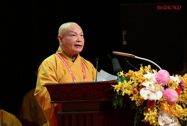 Trọng thể khai mạc Đại hội đại biểu Phật giáo toàn quốc lần thứ IX, nhiệm kỳ 2022-2027 ảnh 4
