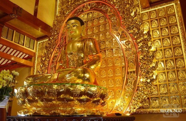 [Ảnh] Chiêm ngưỡng tôn tượng Đức Phật Bổn Sư tại Việt Nam Quốc Tự ảnh 14