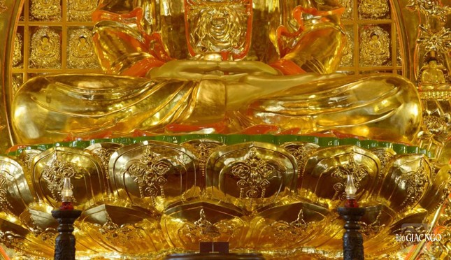 [Ảnh] Chiêm ngưỡng tôn tượng Đức Phật Bổn Sư tại Việt Nam Quốc Tự ảnh 4