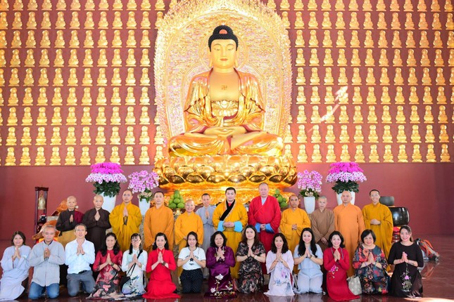 Phái đoàn Phật giáo Mông Cổ thăm Học viện Phật giáo VN tại TP.HCM ảnh 4