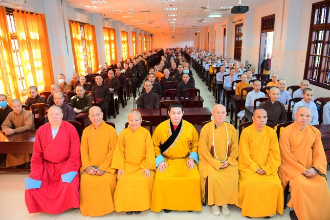 Phái đoàn Phật giáo Mông Cổ thăm Học viện Phật giáo VN tại TP.HCM ảnh 3