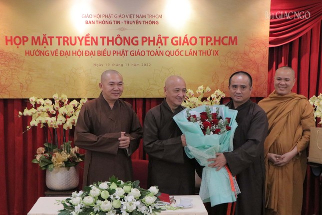 Tổ chức họp mặt truyền thông Phật giáo TP.HCM hướng về Đại hội đại biểu Phật giáo toàn quốc ảnh 15