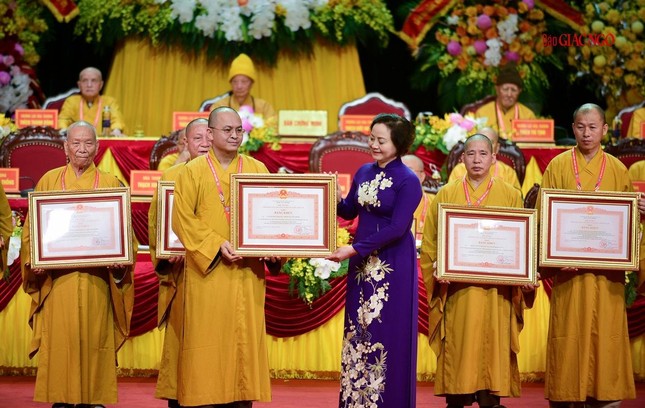 Trọng thể khai mạc Đại hội đại biểu Phật giáo toàn quốc lần thứ IX, nhiệm kỳ 2022-2027 ảnh 48