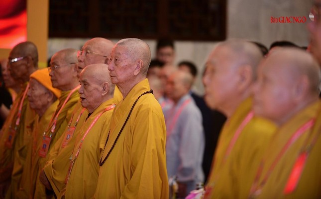 Trọng thể khai mạc Đại hội đại biểu Phật giáo toàn quốc lần thứ IX, nhiệm kỳ 2022-2027 ảnh 34