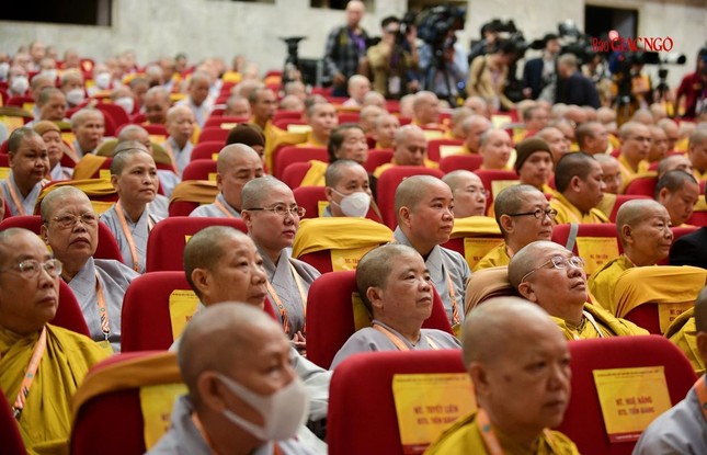 Trọng thể khai mạc Đại hội đại biểu Phật giáo toàn quốc lần thứ IX, nhiệm kỳ 2022-2027 ảnh 20