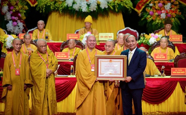Trọng thể khai mạc Đại hội đại biểu Phật giáo toàn quốc lần thứ IX, nhiệm kỳ 2022-2027 ảnh 44