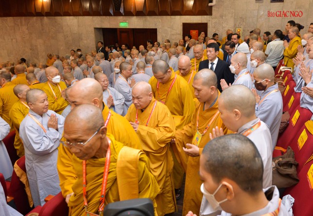 Trọng thể khai mạc Đại hội đại biểu Phật giáo toàn quốc lần thứ IX, nhiệm kỳ 2022-2027 ảnh 12