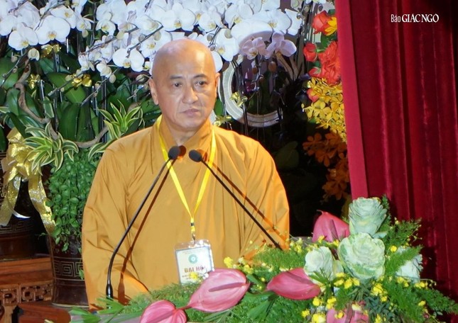 Bà Rịa - Vũng Tàu: Hòa thượng Thích Huệ Trí được suy cử Trưởng ban Trị sự tỉnh nhiệm kỳ 2022-2027 ảnh 21
