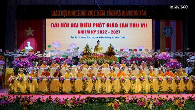 Bà Rịa - Vũng Tàu: Hòa thượng Thích Huệ Trí được suy cử Trưởng ban Trị sự tỉnh nhiệm kỳ 2022-2027 ảnh 1