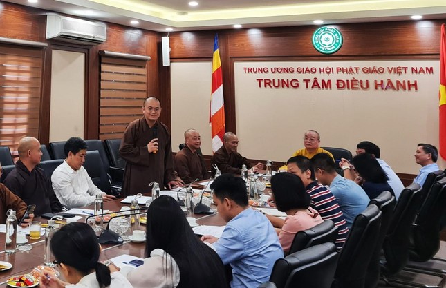 Hà Nội: Ban Tổ chức Đại hội Phật giáo toàn quốc lần thứ IX họp liên ngành rà soát công tác ảnh 2
