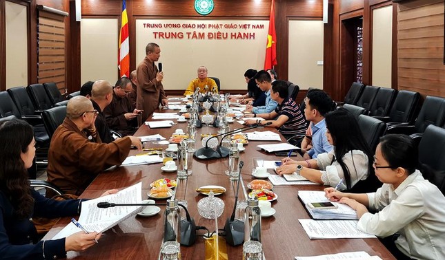 Hà Nội: Ban Tổ chức Đại hội Phật giáo toàn quốc lần thứ IX họp liên ngành rà soát công tác ảnh 1