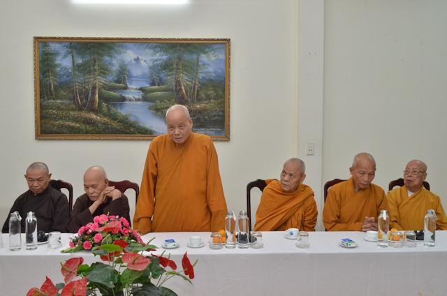 Đà Nẵng: Ban Tôn giáo gặp mặt đoàn Đại biểu Phật giáo Thành phố tham dự Đại hội Phật giáo toàn quốc ảnh 2