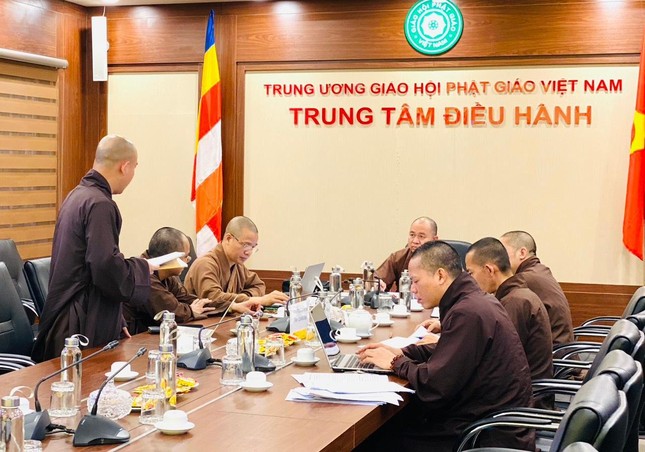 Ban Thư ký Đại hội Phật giáo toàn quốc lần thứ IX rà soát các công việc chuẩn bị đại hội ảnh 1