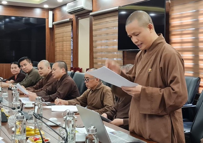 Hà Nội: Họp Ban Nghi lễ phục vụ Đại hội Phật giáo toàn quốc lần thứ IX, nhiệm kỳ 2022-2027 ảnh 1