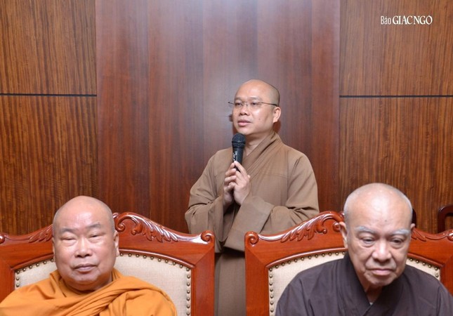 Lãnh đạo Ban Tôn giáo TP.HCM thăm đoàn Đại biểu Phật giáo Thành phố tham dự Đại hội IX GHPGVN ảnh 8
