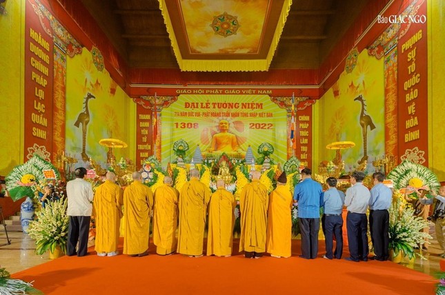 Trung ương GHPGVN tưởng niệm 714 năm ngày Đức Phật hoàng Trần Nhân Tông nhập Niết-bàn ảnh 5