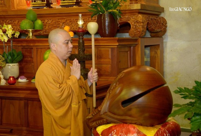 Trang nghiêm tưởng niệm Đức Phật hoàng Trần Nhân Tông tại Việt Nam Quốc Tự ảnh 6