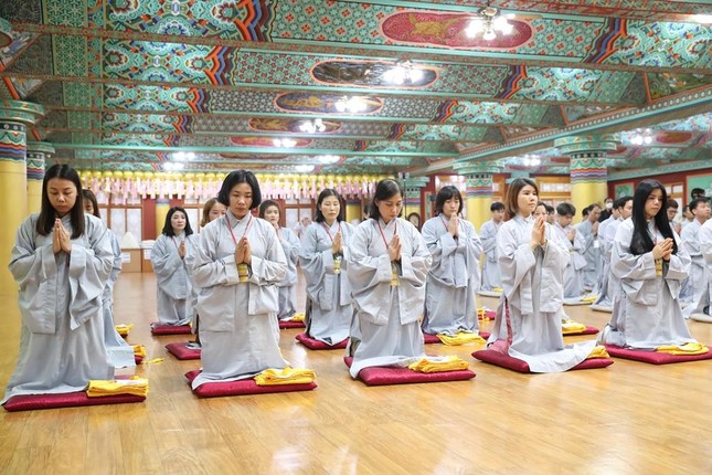 Hàn Quốc: Hơn 40 người xuất gia gieo duyên tại chùa Hoàng Hải ảnh 3
