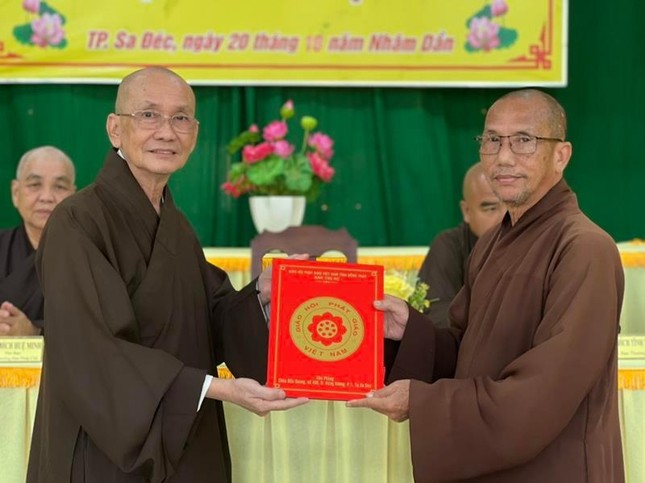 Đồng Tháp: Ban Trị sự GHPGVN tỉnh họp triển khai công tác Phật sự ảnh 2