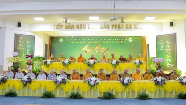 Trường Trung cấp Phật học TP.HCM tổ chức lễ tri ân nhân ngày Hiến chương Nhà giáo 20-11 ảnh 5