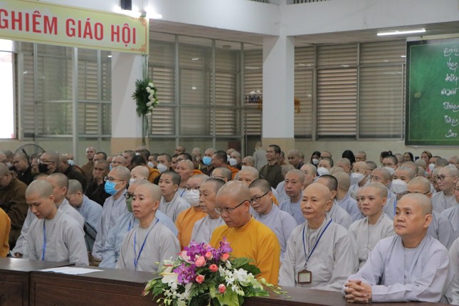 Trường Trung cấp Phật học TP.HCM tổ chức lễ tri ân nhân ngày Hiến chương Nhà giáo 20-11 ảnh 8