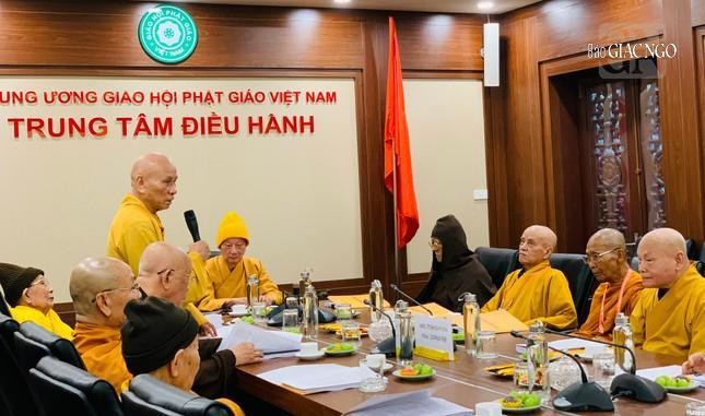 Ban Thường trực Hội đồng Chứng minh họp phiên cuối nhiệm kỳ VIII - trước thềm Đại hội IX GHPGVN ảnh 3