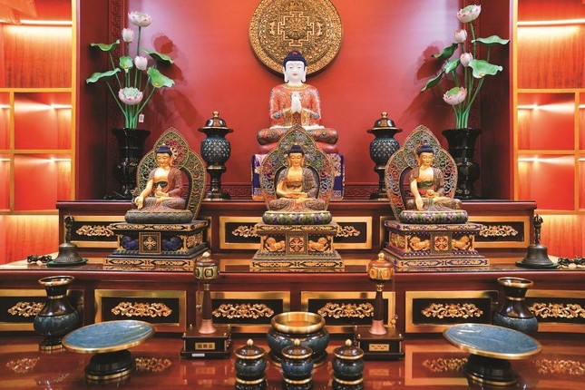 Có một không gian nghệ thuật Phật giáo giữa lòng Thủ đô ảnh 2