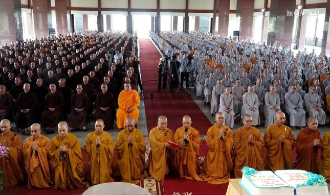 Tăng Ni sinh Học viện Phật giáo VN tại TP.HCM tổ chức lễ tri ân giáo thọ, giảng viên nhân ngày 20-11 ảnh 14