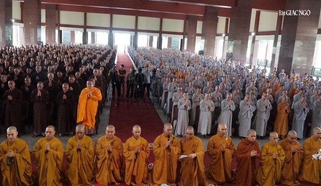 Tăng Ni sinh Học viện Phật giáo VN tại TP.HCM tổ chức lễ tri ân giáo thọ, giảng viên nhân ngày 20-11 ảnh 5