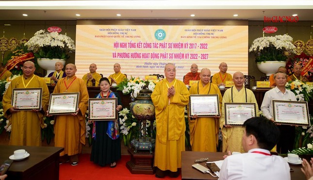 Ban Kinh tế - Tài chính Trung ương GHPGVN tổng kết công tác Phật sự nhiệm kỳ VIII (2017-2022) ảnh 3