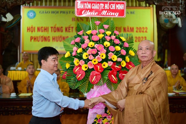Huyện Nhà Bè (TP.HCM) tổng kết công tác Phật sự năm 2022 ảnh 2