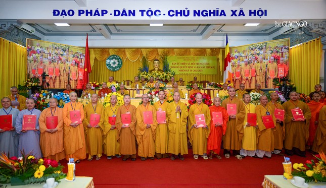 Hòa thượng Thích Quảng Tùng tiếp tục làm Trưởng ban Từ thiện xã hội GHPGVN nhiệm kỳ (2022-2027) ảnh 23