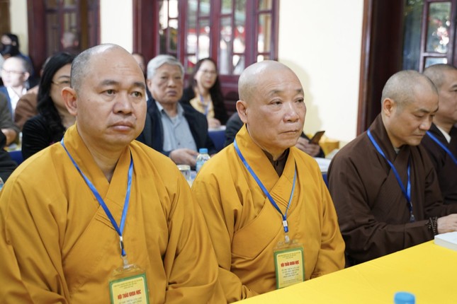 Hà Nội: Hội thảo khoa học "Tổ Như Trừng Lân Giác và sơn môn Liên Phái trong lịch sử Phật giáo VN" ảnh 2